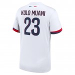 Günstige Fußballtrikots Paris Saint-Germain Kolo Muani 23 Auswärtstrikot 2024-25 Kurzarm
